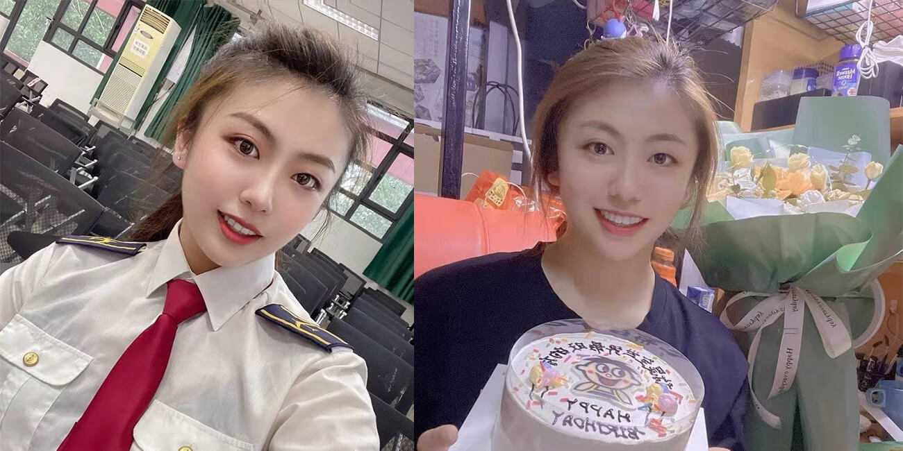 学院最美女飞行员天津中国民航大学 江兰泽 还没开始飞就惨遭男友曝光不雅视频 遭遇背刺“坠机”!!!