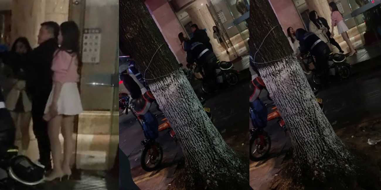 宁波礼仪小姐嘲讽客人不行 客人当场就要怒拔鸡巴!!