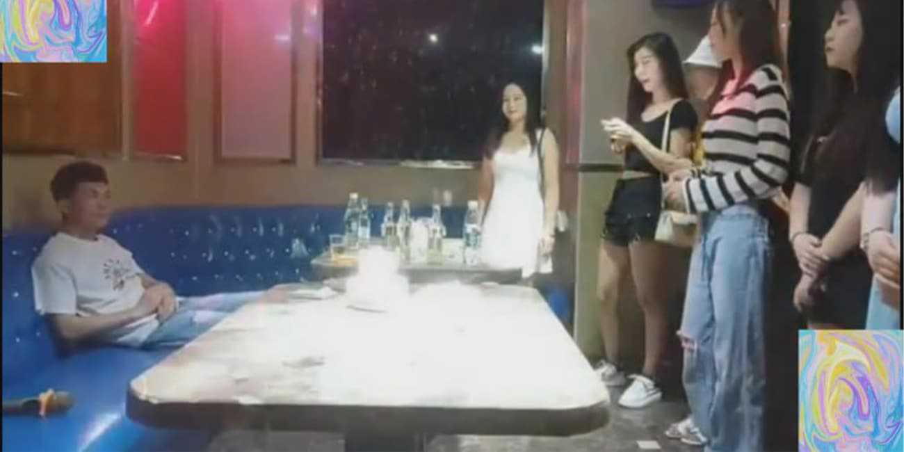 搬了一天砖 工友带我去淫乱KTV 选台跳舞操逼 行云流水一气呵成