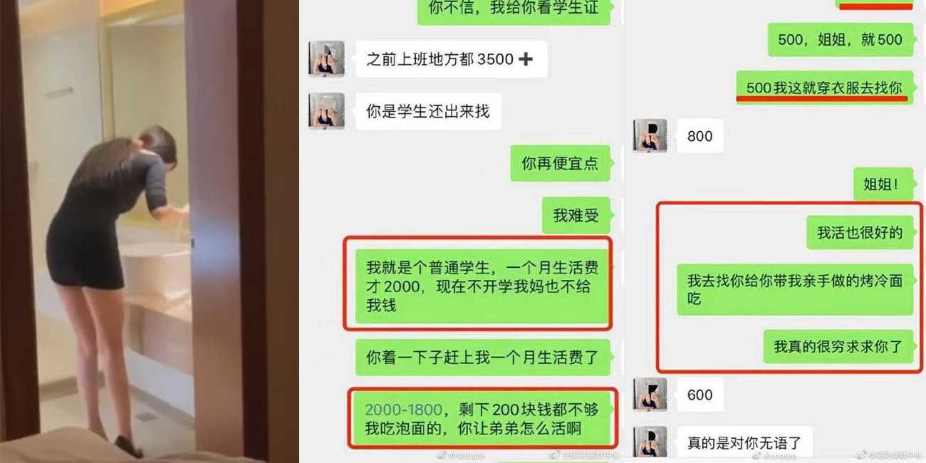 杀价高手 大学生把2000的骚鸡价砍到600 得菜市场阿姨真传