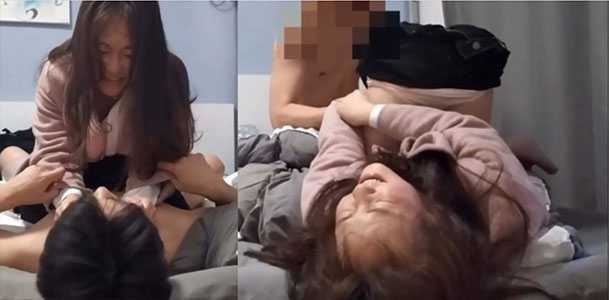 <偷鸡门>孟美玲 男友去当兵托兄弟照顾,兄弟妻不客气~