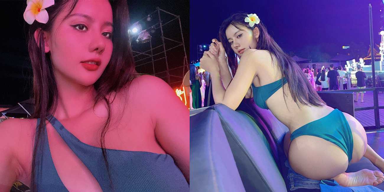 夜店气氛控制小姐 就是阿朱啊 啤酒湿身把现场气氛嗨到爆