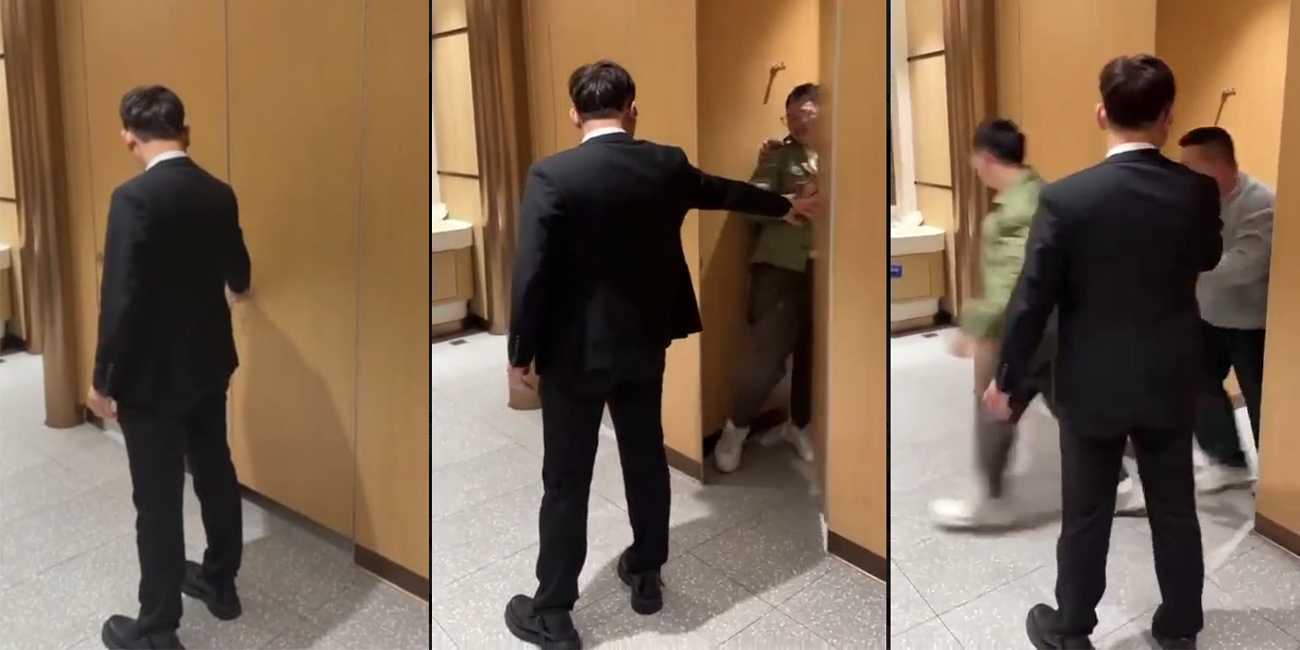 情人节男厕所活捉奸夫淫夫打野战 基佬也疯狂