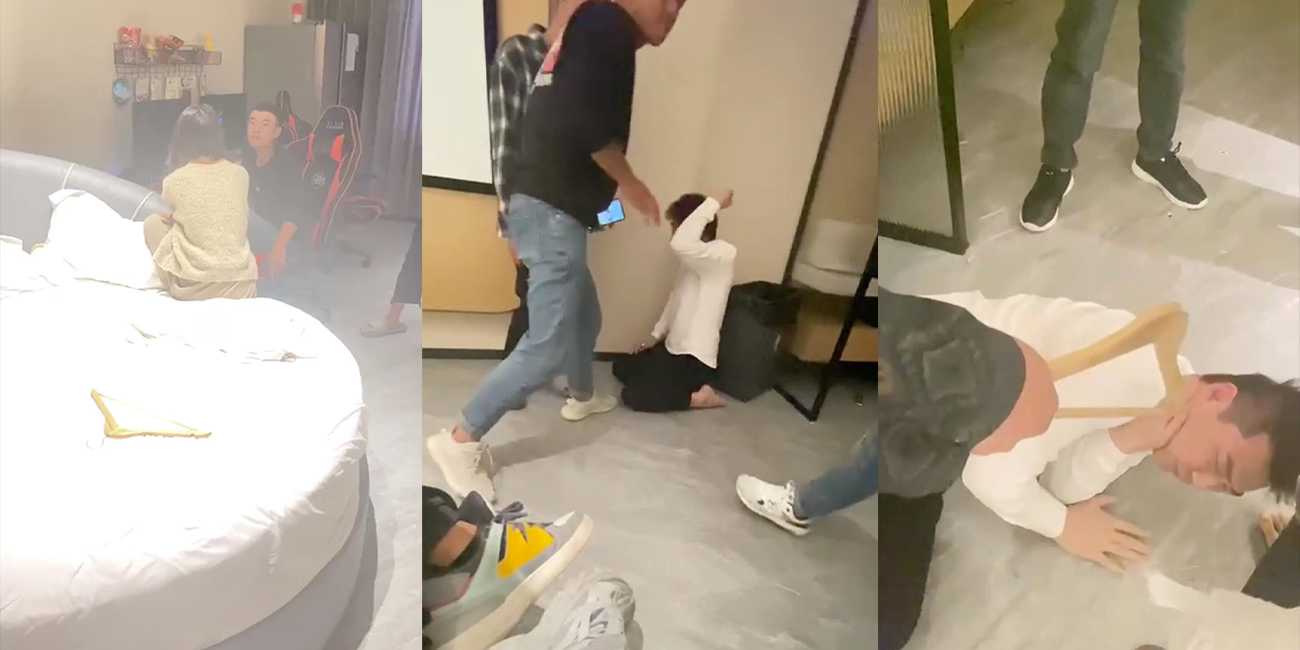 独家爆料!河南某酒店捉奸现场 从破门到收尾一镜到底