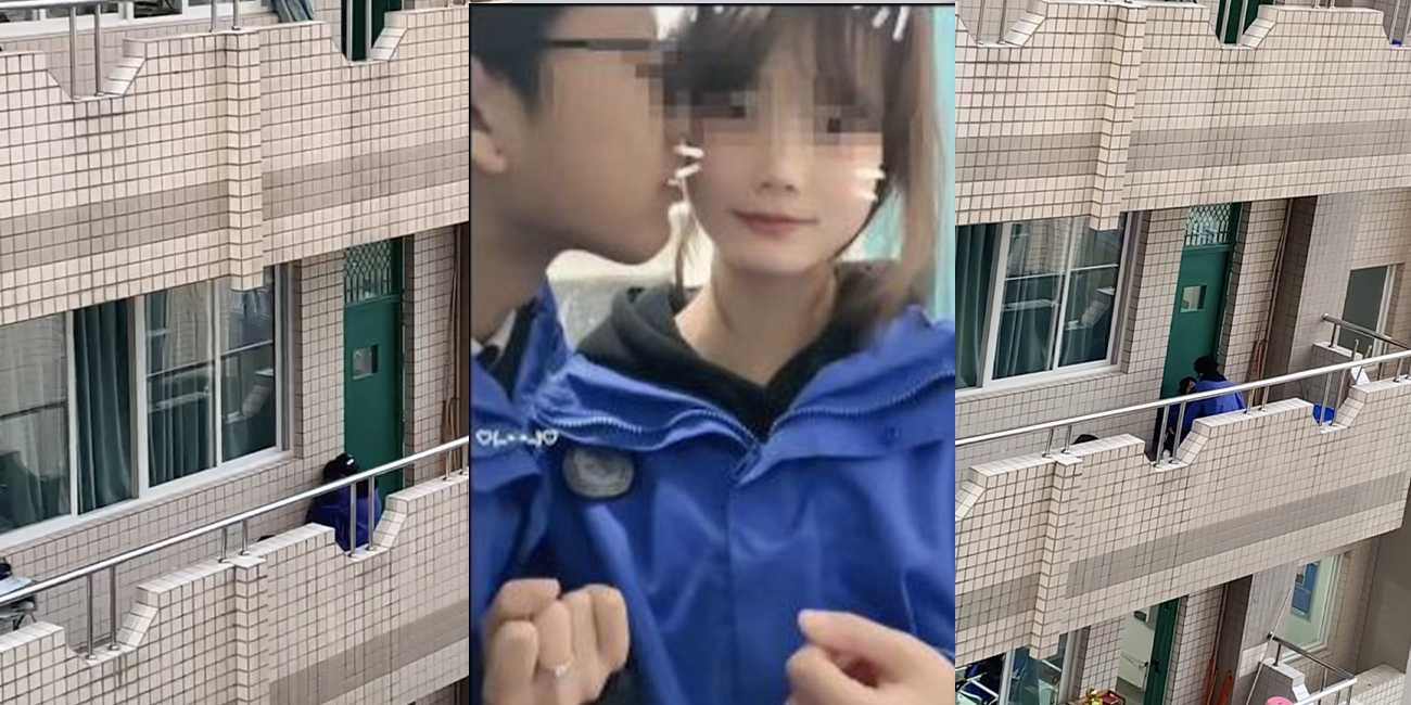 现在的学生这么大的火气嘛?光天化日之下四川广元核工业学院 小情侣在走廊啪啪