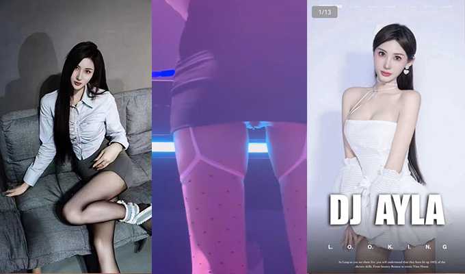 酒吧高价邀请女DJ真空上阵 各路狼友疯狂消费只为一睹骚逼真容